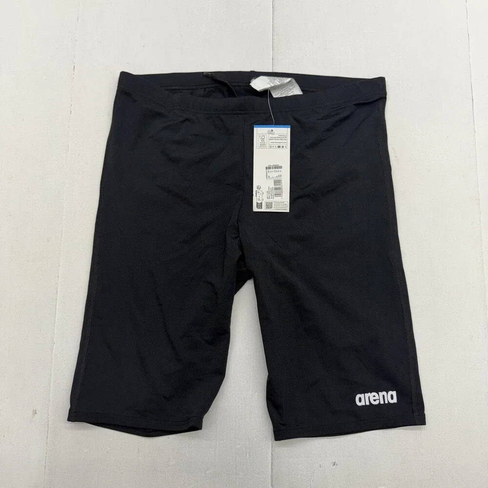 Arena Swim Jammers Mens 40 Black Sydney Eco Performance Chlorine Proof Quick Dry